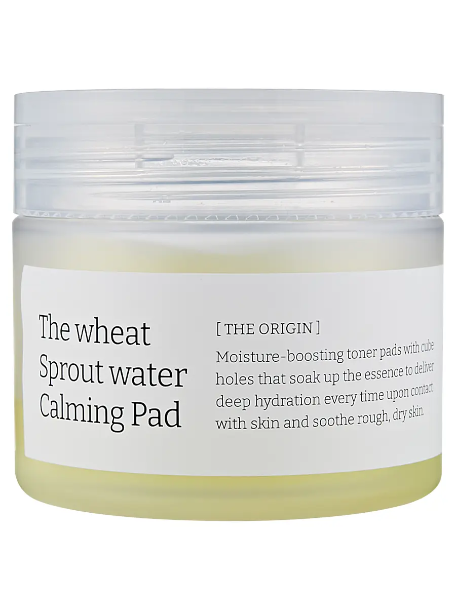 Vely Vely Успокаивающие пэды с экстрактом ростков пшеницы The Wheat Sprout Water Calming Pad 60 шт
