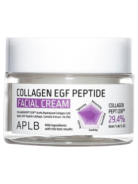 APLB Крем c коллагеном и пептидами для упругости кожи Collagen EGF Peptide Facial Cream 55 мл
