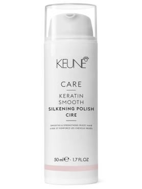 Keune Несмываемый разглаживающий крем «Кератиновый комплекс» CARE Keratin Smooth Silk Polish 50 мл