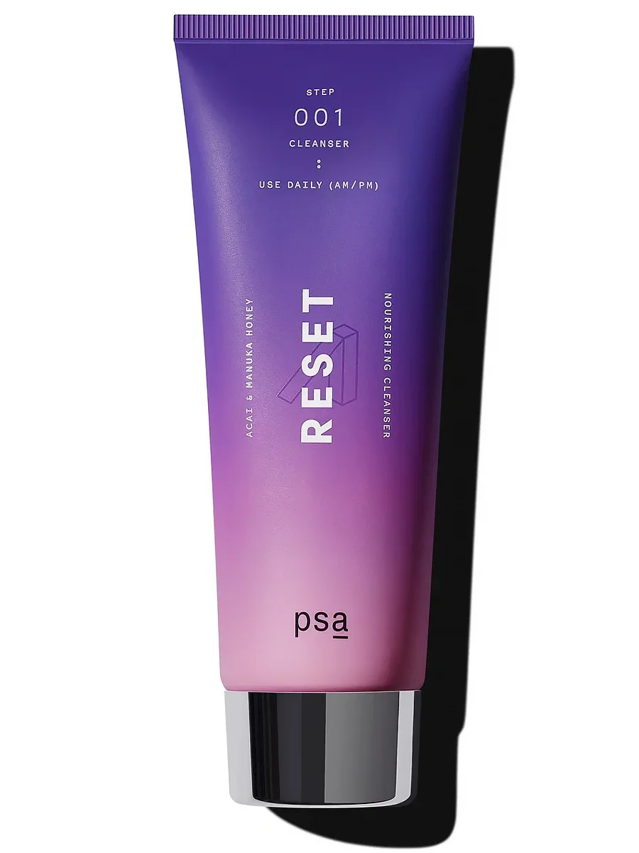 PSA Очищающее средство для сияния кожи RESET Acai & Manuka Honey Nourishing Cleanser 100 мл