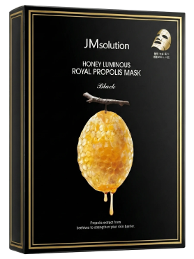JMsolution Восстанавливающая маска с прополисом Honey Luminous Royal Propolis Mask 30 мл х 10 шт