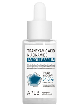 APLB Cыворотка с транексамовой кислотой и ниацинамидом от пигментации Tranexamic Acid Niacinamide Ampoule Serum 40 мл