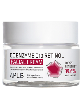 APLB Укрепляющий крем с коэнзимом Q10 и ретинолом Coenzyme Q10 Retinol Facial Cream 55 мл