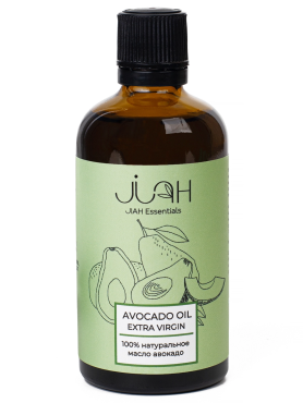 JIAH Essentials 100% Натуральное масло Авокадо 100 мл