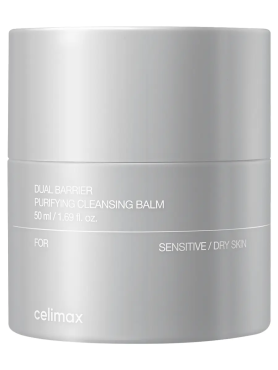 Celimax Гидрофильный бальзам для чувствительной кожи Dual Barrier Purifying Cleansing Balm 50 мл