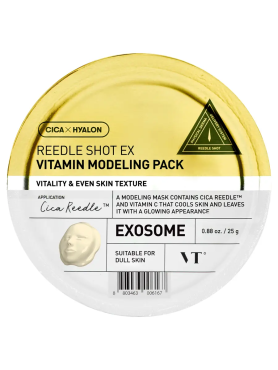VT Cosmetics Альгинатная маска с микроиглами, витамином C и ниацинамидом Reedle Shot EX Vitamin Modeling Pack 25 гр
