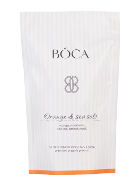 BOCA Магниевая соль для ванны «Апельсин, Морская соль» Orange&Sea Salt Scented Bath Salt 500 гр
