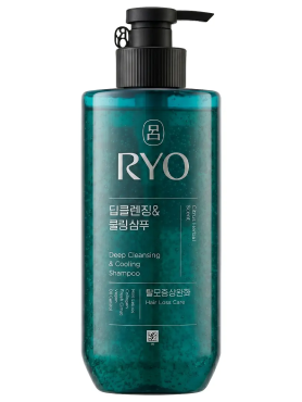 RYO Шампунь для глубокого очищения жирной кожи головы Deep Cleansing & Cooling Shampoo 592 мл