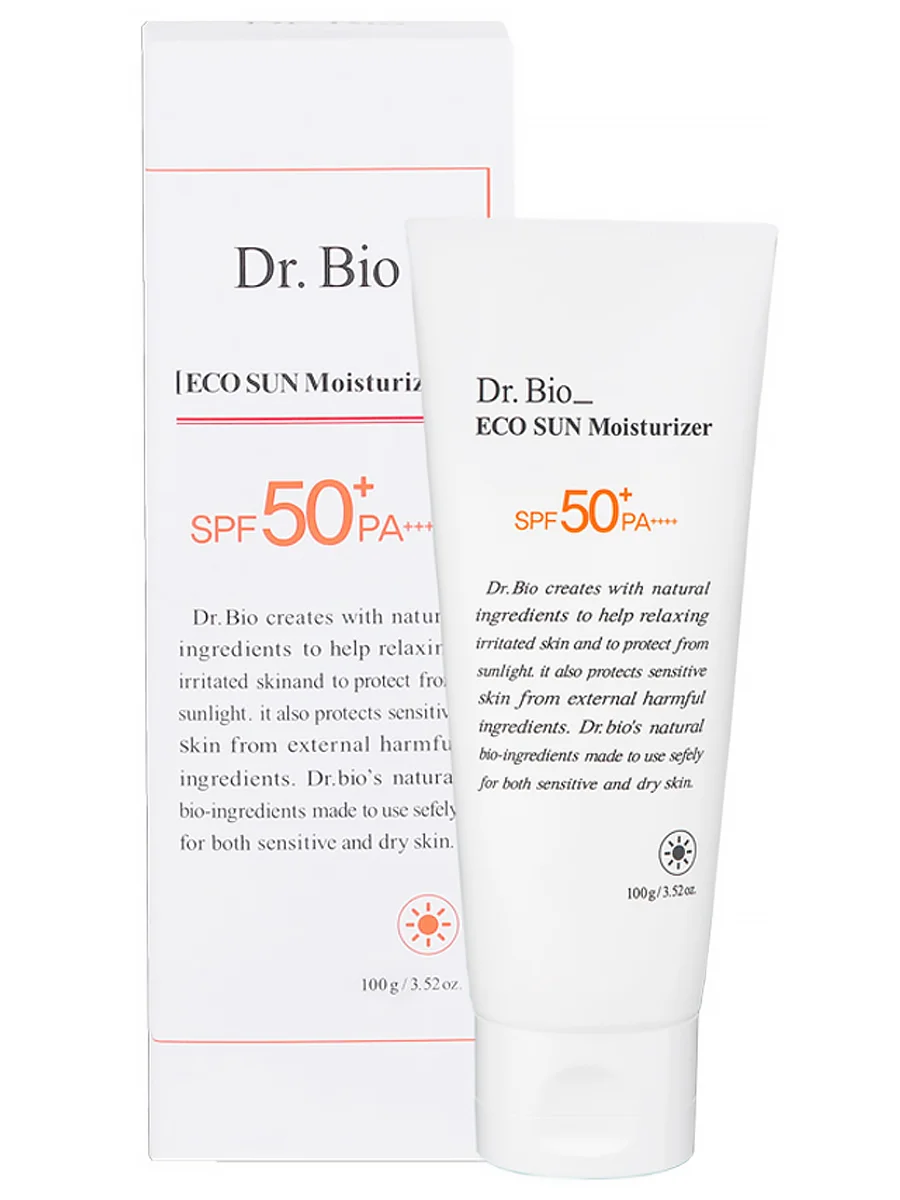 Dr. Bio Солнцезащитный крем для всей семьи SPF50 SUN Moisturizer 100 гр