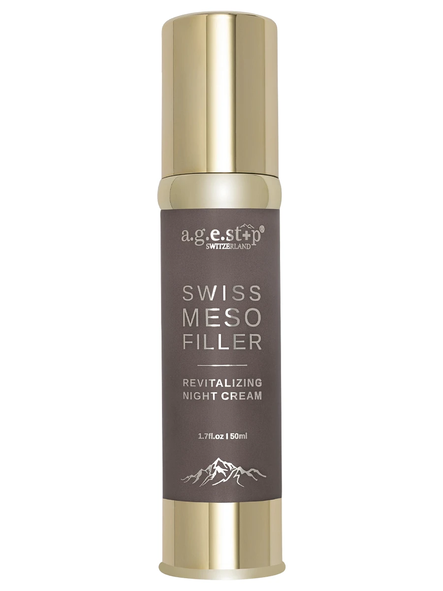 a.g.e.stop Восстанавливающий ночной крем для лица Swiss Meso Filler Revitalizing Night Cream 50 мл
