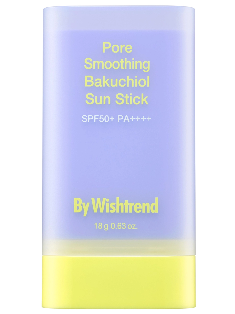 By Wishtrend Солнцезащитный стик с бакучиолом SPF50 Pore Smoothing Bakuchiol Sun Stick 18 гр
