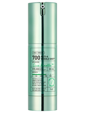 VT Cosmetics Высокоинтенсивная бустер-сыворотка с микроиглами и ретинолом Reti-A Reedle Shot 700 30 мл