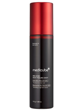 Medicube Кислотный пилинг-мист для тела против высыпаний и пигментации Red Acne Body Peeling Shot 110 гр