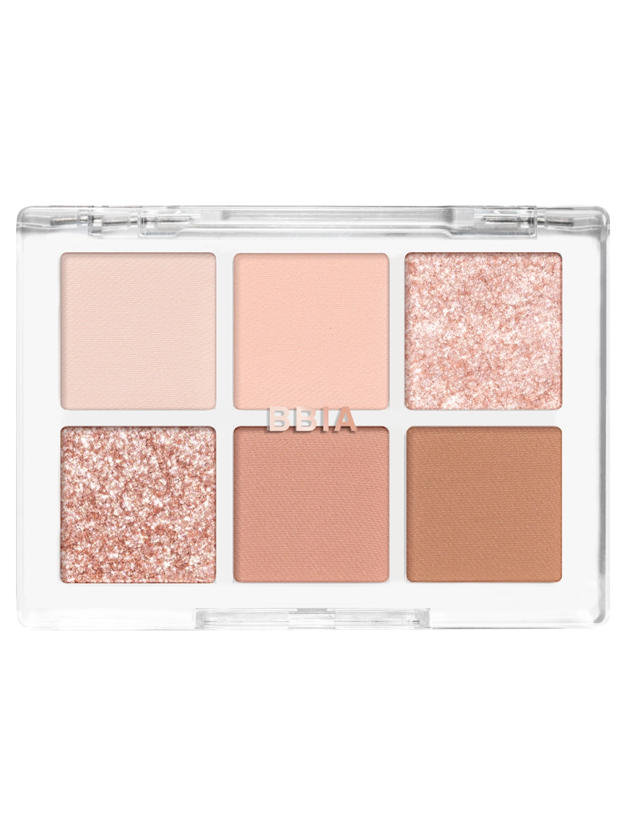 BBIA Палетка теней для век – нюдовый Ready To Wear Eye Palette – 01 Nude Blush 5 гр