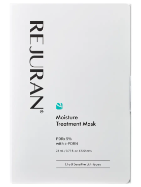 REJURAN Увлажняющая тканевая маска с ПДРН для сухой и чувствительной кожи Moisture Treatment Mask 23 мл х 5 шт