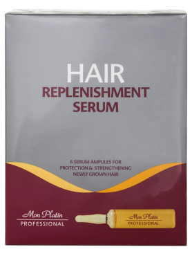 Mon Platin Professional Ампулы для укрепления волос Hair Strengthening & Replenishment Serum 10 мл x 6 шт