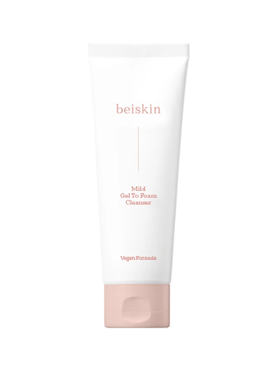 Beiskin Мягкий очищающий гель-трансформер 2-в-1 Mild Gel To Foam Cleanser 50 мл