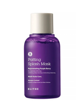 Blithe Омолаживающая сплэш-маска с комплексом французских ягод Rejuvenating Purple Berry Patting Splash Mask 70 мл
