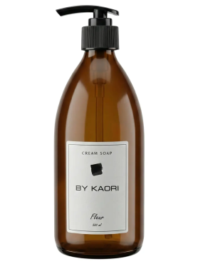Kaori Крем-мыло для рук «Fleur» Холодный свежий аромат сочного бергамота и плодов личи 250 мл