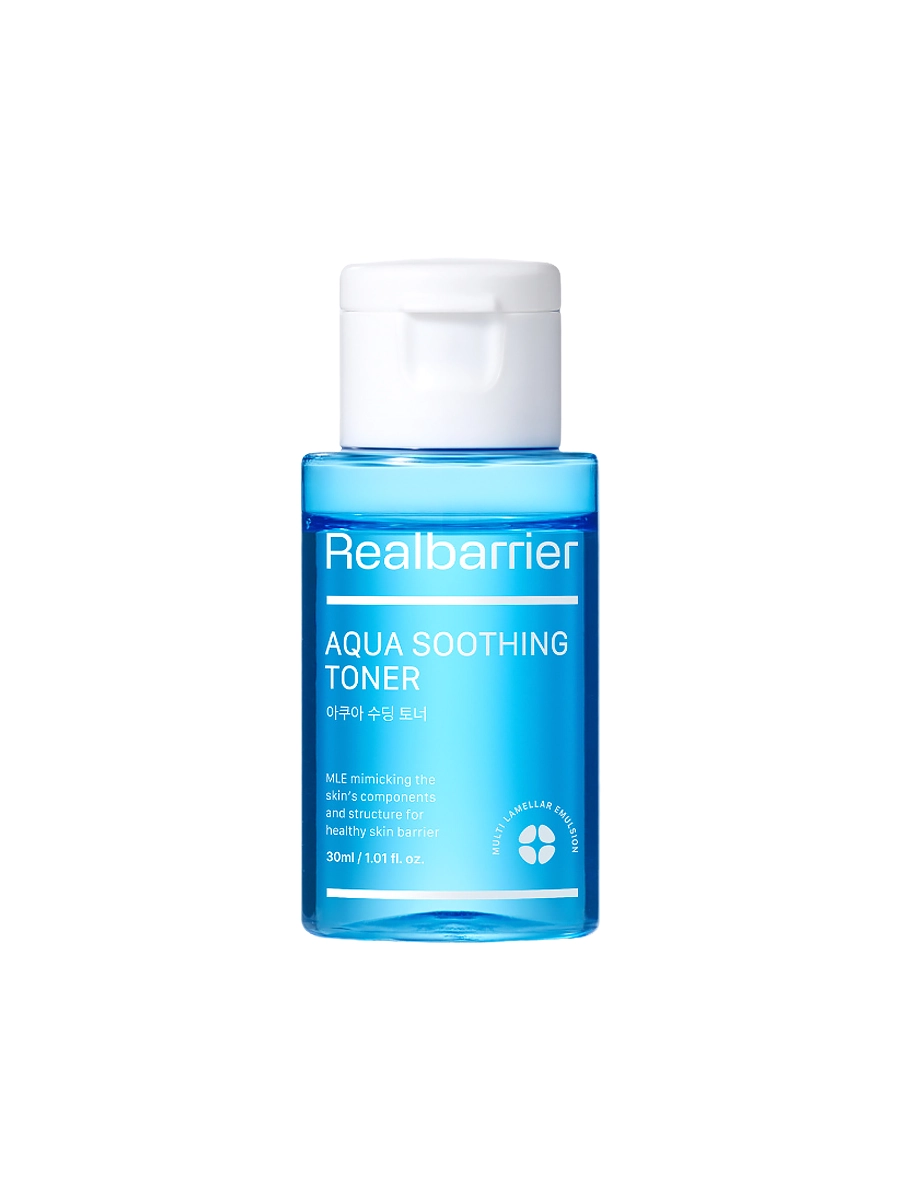 Real Barrier Успокаивающий тонер с охлаждающим действием Aqua Soothing Toner 30 мл