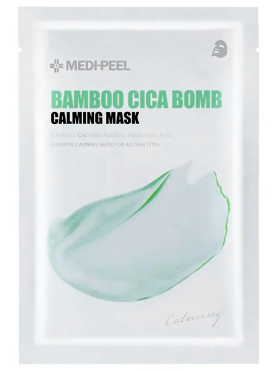 Medi-Peel Успокаивающая тканевая маска Bamboo Cica Bomb Calming Mask 25 мл