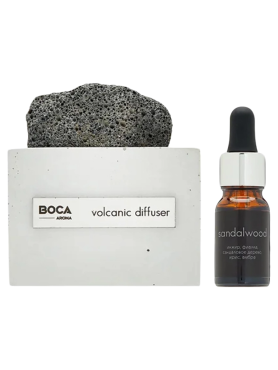 BOCA Диффузор с вулканическими камнями «Сандаловое дерево» Sandalwood Volcanic Diffuser 500 гр
