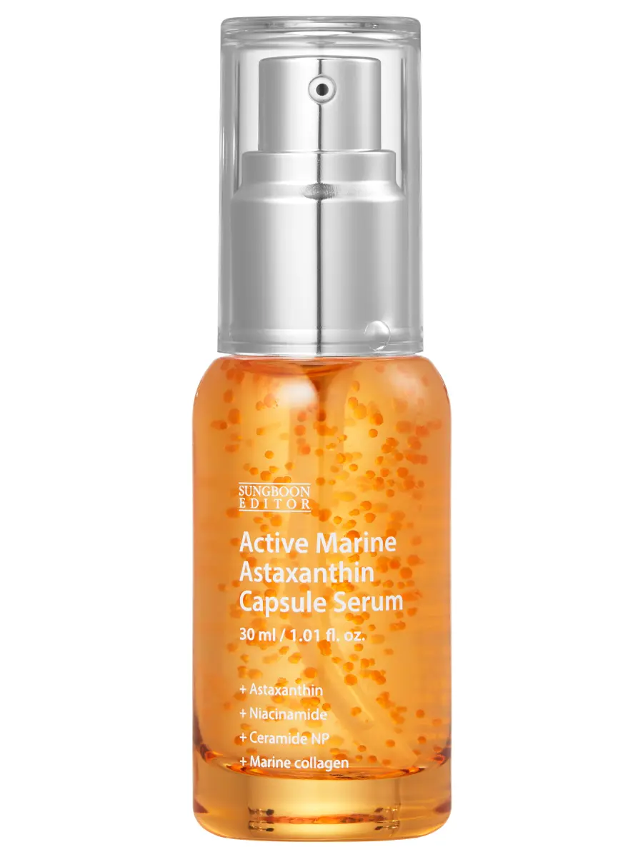 Sungboon Editor Капсульная сыворотка с астаксантином против пигментации Active Marine Astaxanthin Capsule Serum 30 мл