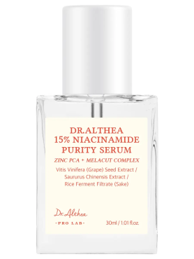 Dr. Althea Себорегулирующая сыворотка с 15% ниацинамида и цинком 15% Niacinamide Purity Serum 30 мл