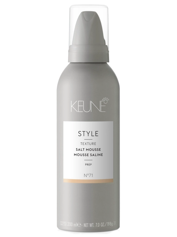 Keune Мусс для создания пляжных локонов с морской солью N.71 Style Salt Mousse 200 мл