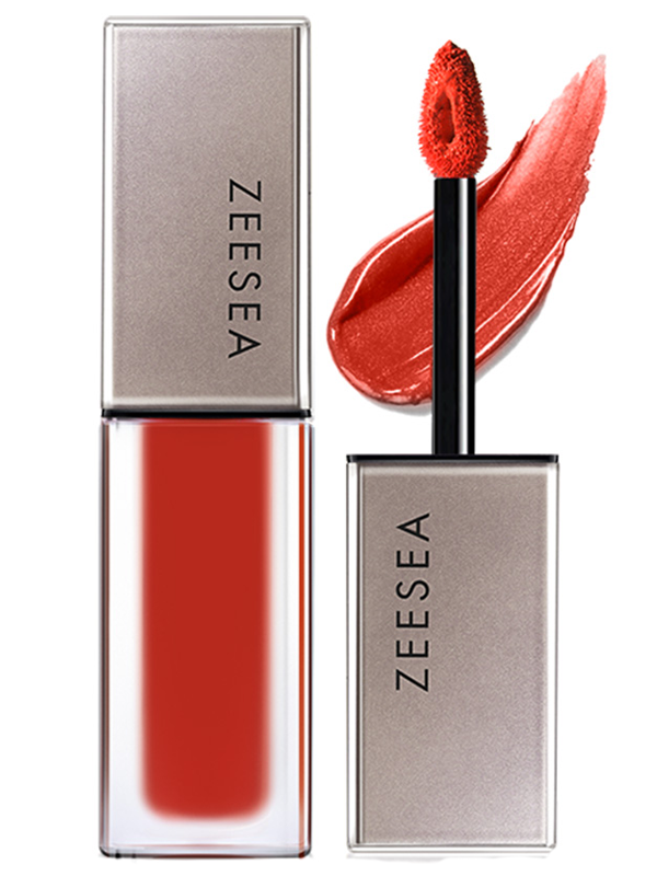 ZEESEA Стойкая матовая помада для губ – 504 томатный чили Light Matte Liquid Lip Stain – Chili Tomato 3.8 гр
