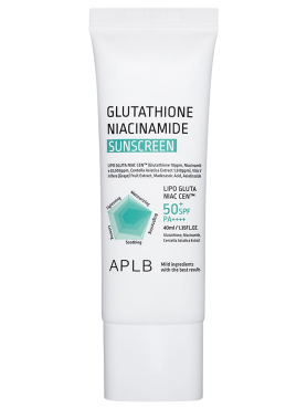 APLB Солнцезащитный крем с глутатионом и ниацинамидом SPF50 Glutathione Niacinamide Sunscreen 40 мл