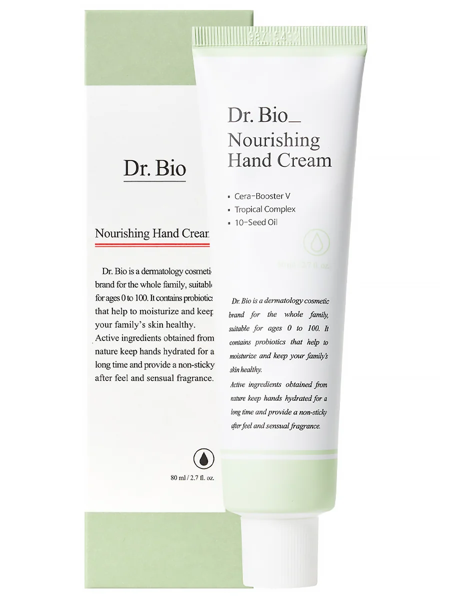 Dr. Bio Питательный крем для рук Nourishing Hand Cream 80 мл