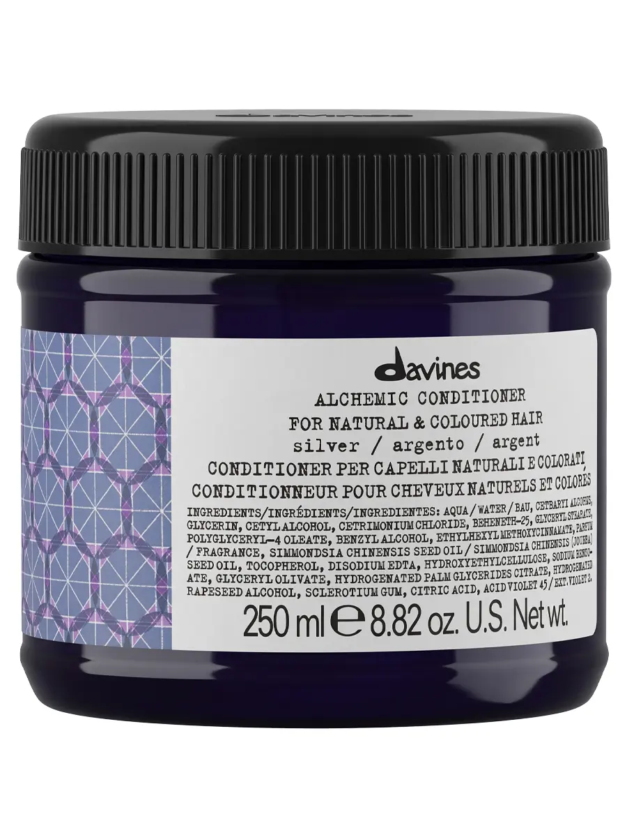 Davines Серебряный кондиционер для поддержания холодного оттенка блонда Alchemic Conditioner Silver 250 мл