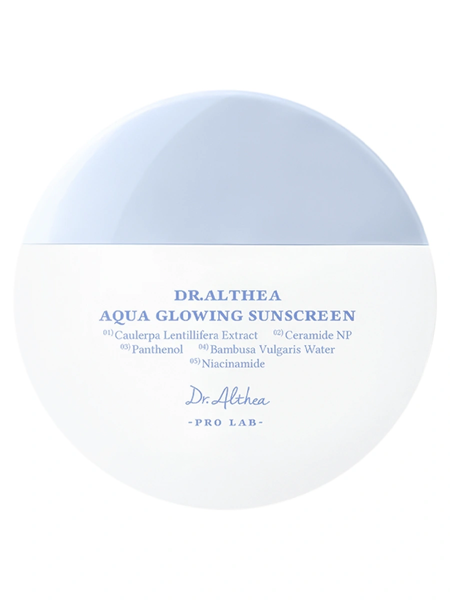 Dr. Althea Увлажняющий солнцезащитный крем Aqua Glowing Sunscreen SPF50+ PA++++ 45 мл