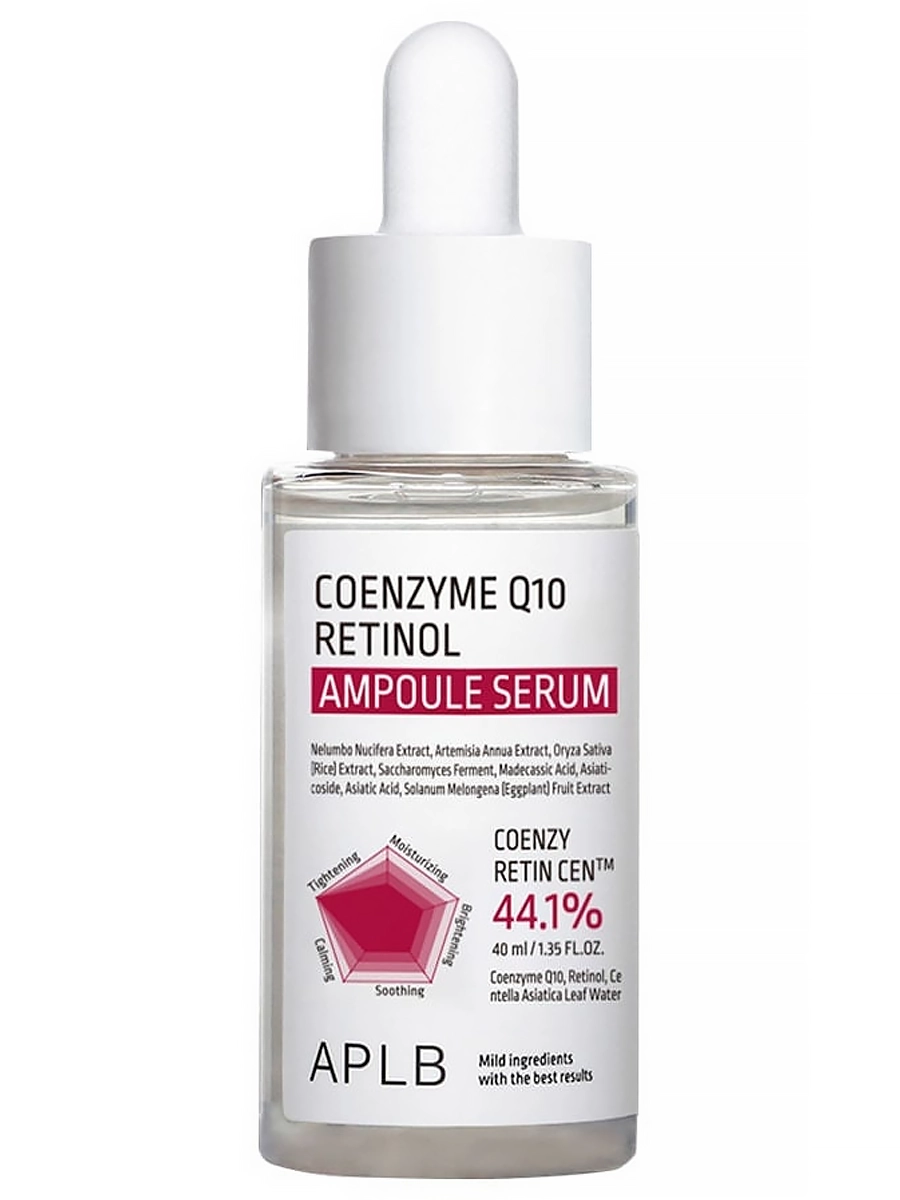 APLB Укрепляющая сыворотка с коэнзимом Q10 и ретинолом Coenzyme Q10 Retinol Ampoule Serum 40 мл