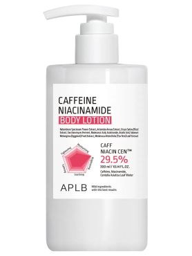 APLB Лосьон для тела с кофеином и ниацинамидом Caffeine Niacinamide Body Lotion 300 мл