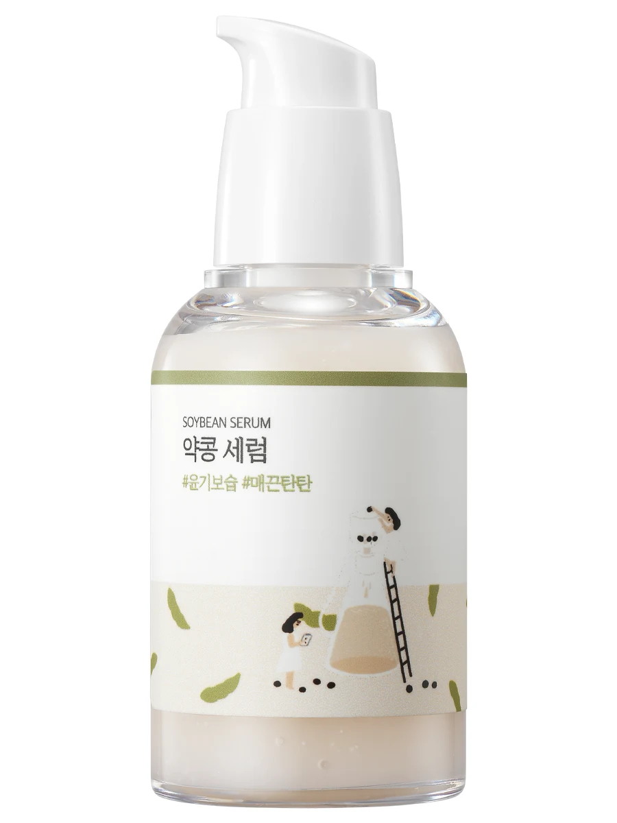 Round Lab Питательная сыворотка с экстрактом чёрной сои и комплексом витаминов Soybean Serum 50 мл