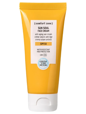 Comfort Zone Водостойкий солнцезащитный крем для лица SPF30 Sun Soul Face Cream 60 мл