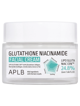 APLB Осветляющий крем с глутатионом и ниацинамидом Glutathione Niacinamide Facial Cream 55 гр