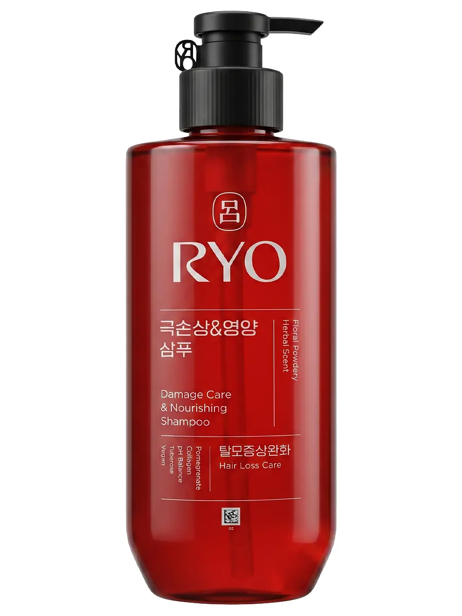 RYO Восстанавливающий шампунь для поврежденных волос Damage Care & Nourishing Shampoo 592 мл