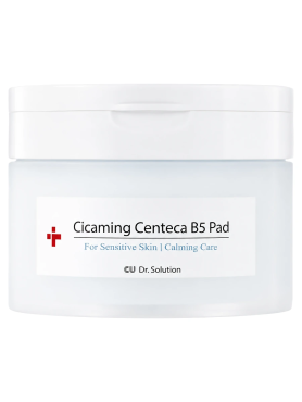CU Skin Успокаивающие тонер-пэды с центеллой и пантенолом Dr. Solution Cicaming Centeca B5 Pad 80 шт