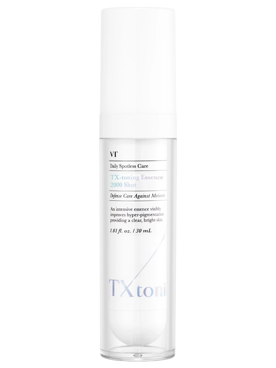VT Cosmetics Осветляющая эссенция с 12% транексамовой кислоты против пигментации TX-Toning Essence 2000 Shot 30 мл