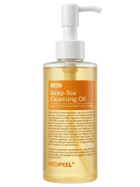 Medi-Peel Витаминное гидрофильное масло с липосомами Vegan Vitamin Deep-Tox Cleansing Oil 200 мл