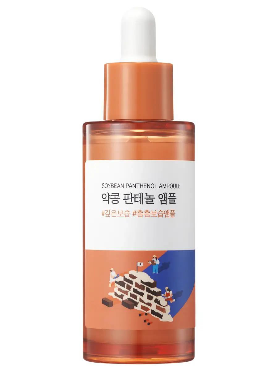 Round Lab Барьерная ампула с чёрной соей и пантенолом Soybean Panthenol Ampoule 50 мл