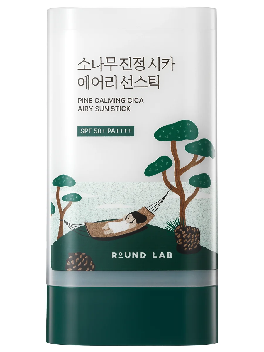 Round Lab Солнцезащитный стик с сосной и центеллой для проблемной кожи SPF50+ PA++++ Pine Calming Cica Airy Sunstick 19 гр