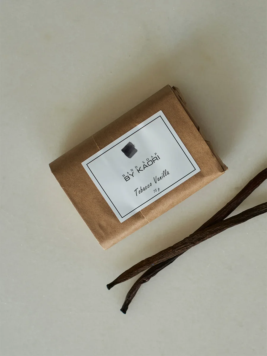 Kaori Твёрдое мыло Tobacco Vanilla Тёплый мягкий аромат табачных листьев и сладкой ванили 75 гр