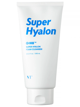 VT Cosmetics Увлажняющая пенка для умывания с гиалуроновой кислотой Super Hyalon Foam Cleanser 300 мл