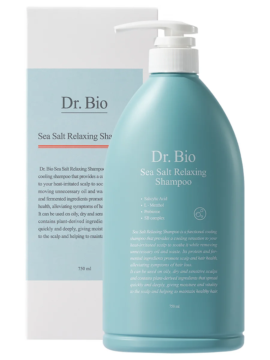 Dr. Bio Расслабляющий шампунь с морской солью Sea Salt Relaxing Shampoo 750 мл