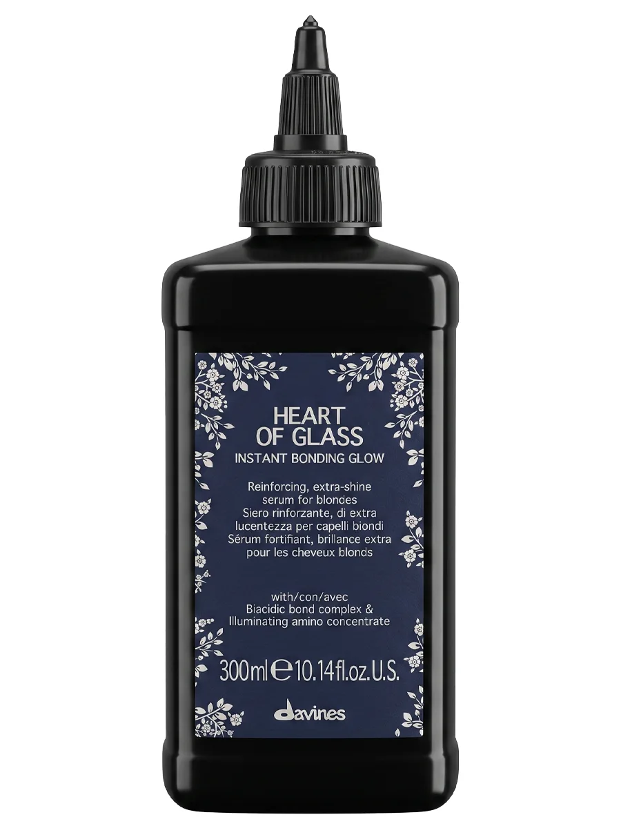 Davines Сыворотка для роскошного сияния блонда Heart of Glass Instant Bonding Glow 300 мл