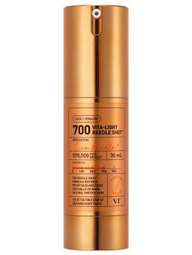 VT Cosmetics Ночная бустер-сыворотка с витамином C и микроиглами для сияния кожи Vita-Light Reedle Shot 700 30 мл